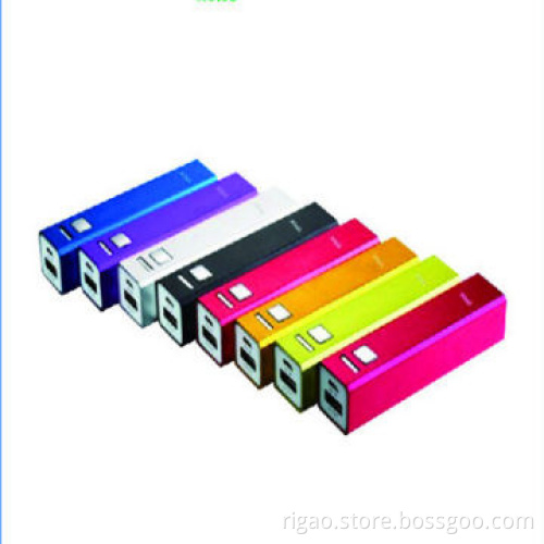 2000/2200/2600mAh portable power bank, 5V/1A input